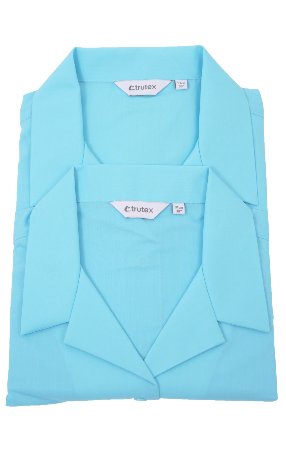 Picture of Ballycastle HS Twin Pack Rever Collar Blouse - Trutex