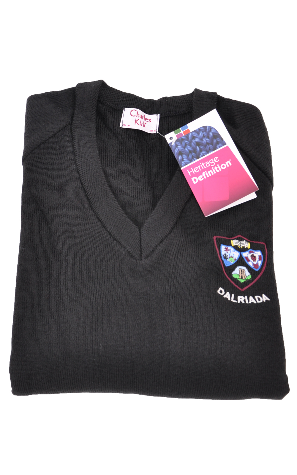 Picture of Dalriada 6th Form Pullover Her Def - Charles Kirk