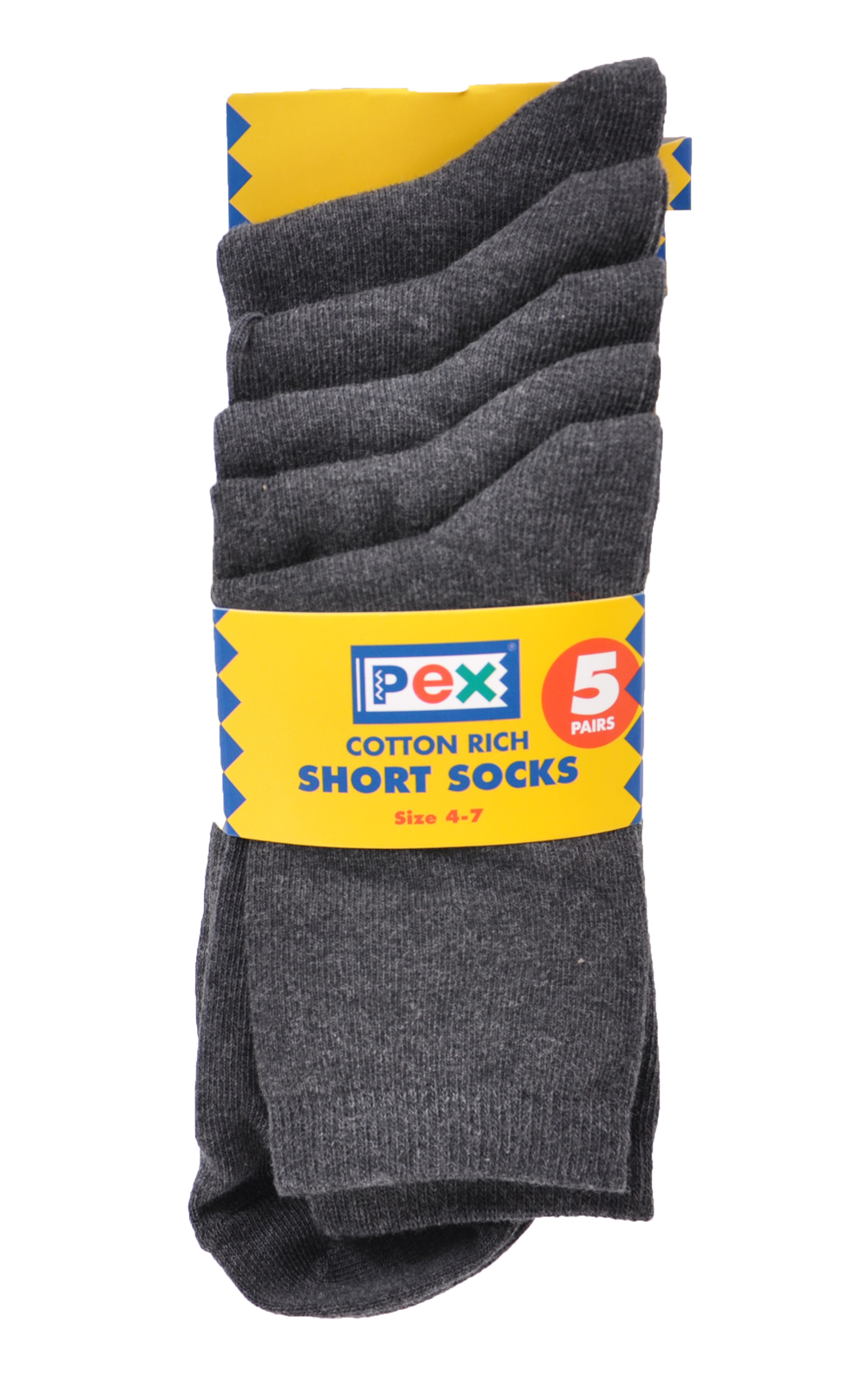 Picture of School Socks 5PK - Pex - Award 4335