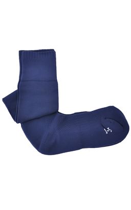 Picture of Plain Navy Sports Socks - Blue Max