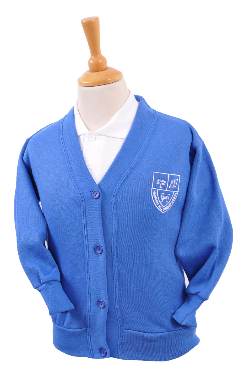 Picture of Harpur's Hill PS Sweat-Cardigan - Winterbottom