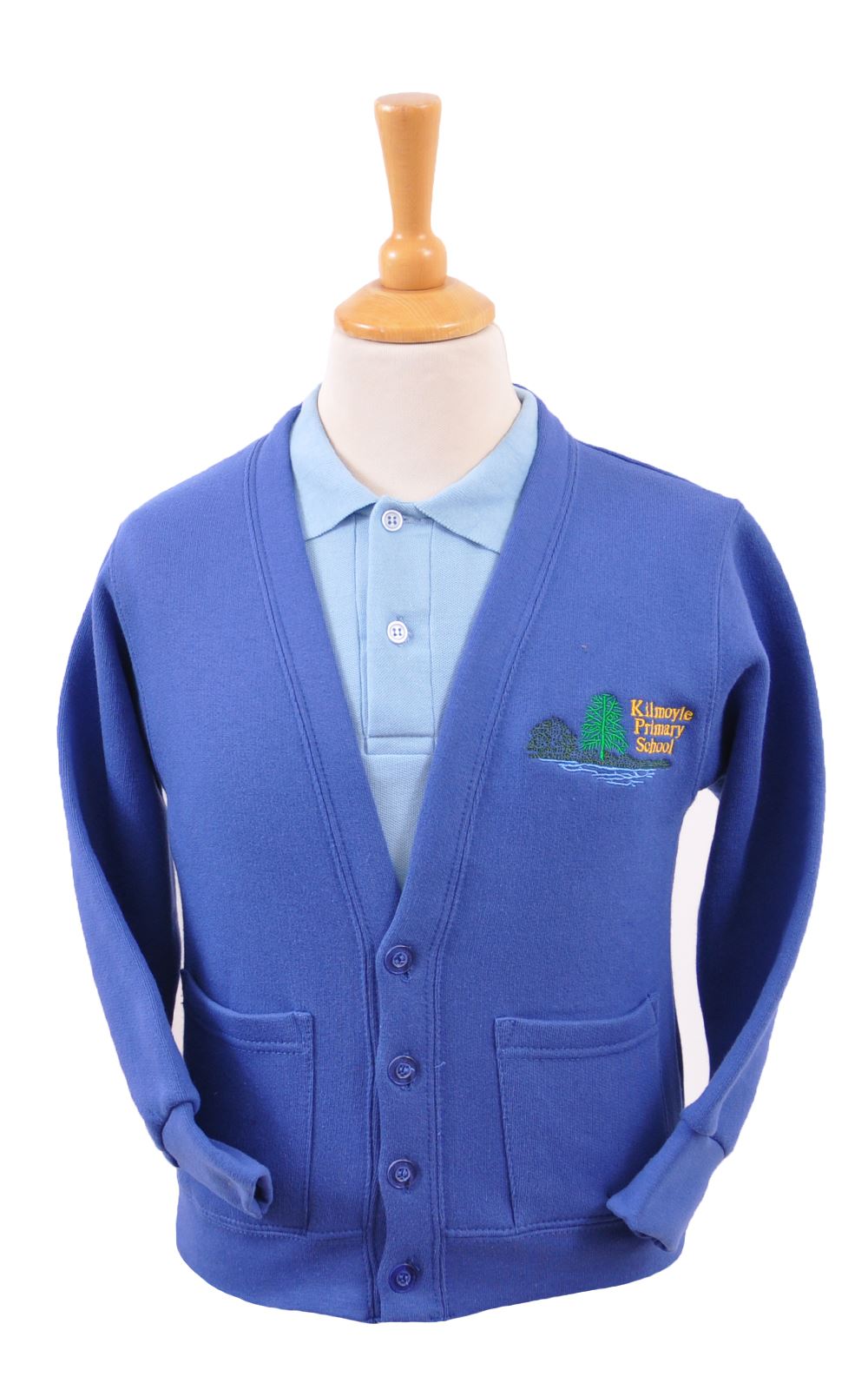 Picture of Kilmoyle PS Sweat Cardigan - Blue Max