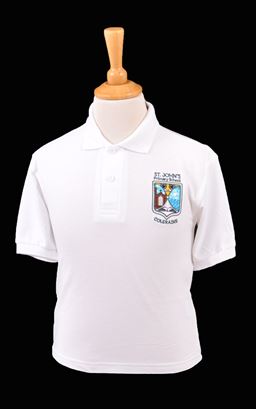Picture of St John's PS Polo Shirt - Blue Max