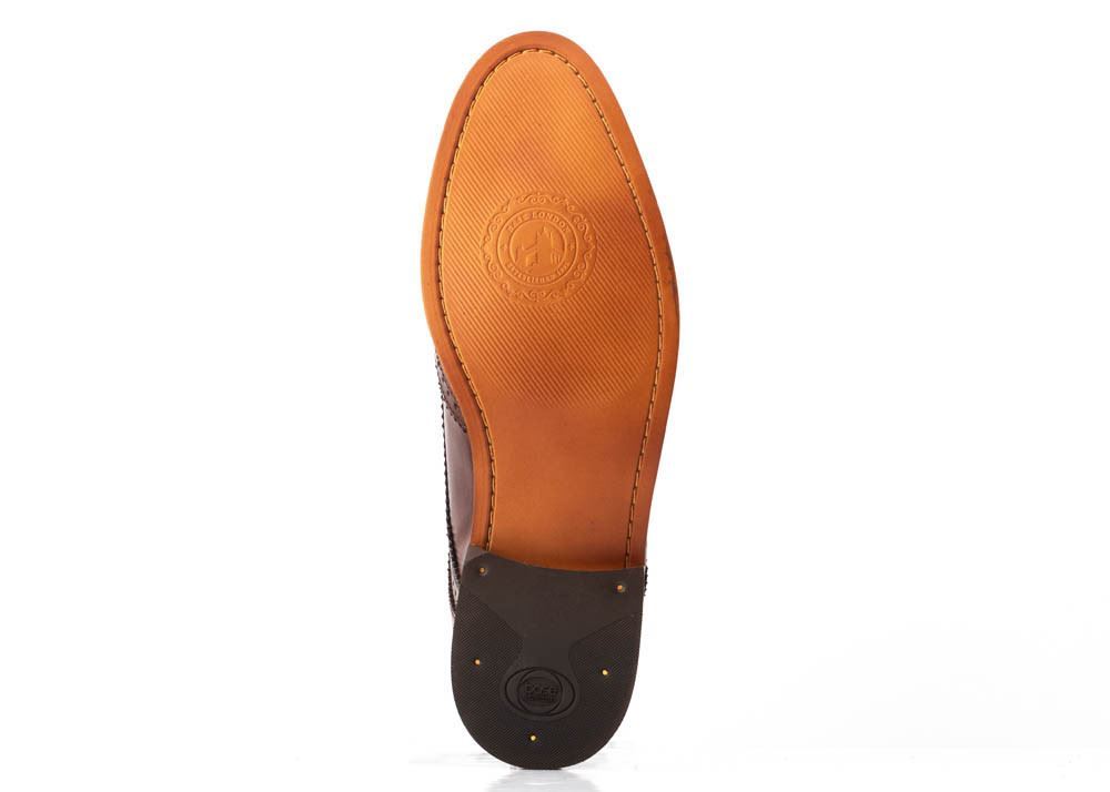 Picture of Base London Leather Shoe Motif