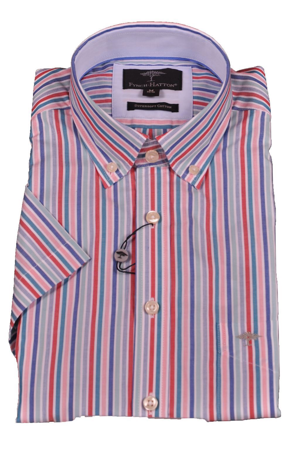 Picture of Fynch-Hatton Short Sleeve Shirt 1120-8061