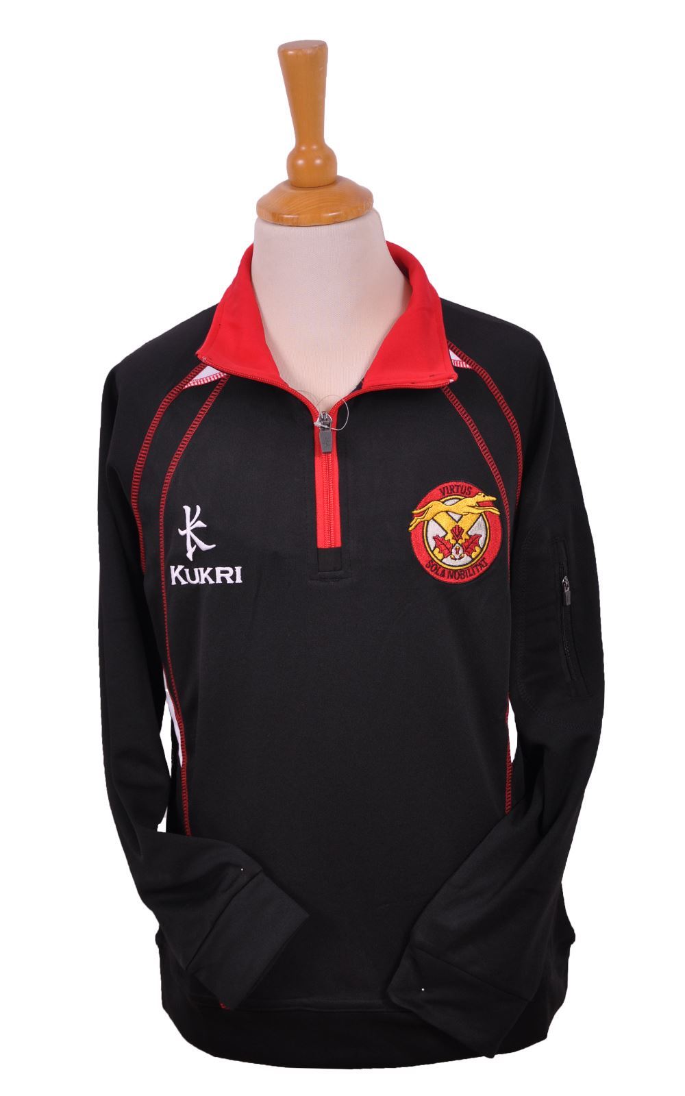 Picture of Limavady HS Half Zip Track Top - Kukri