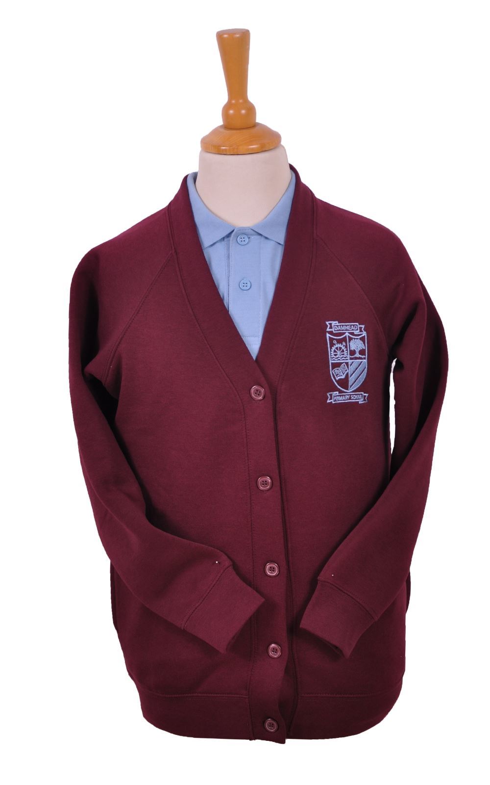 Picture of Damhead PS Sweat Cardigan - Woodbank
