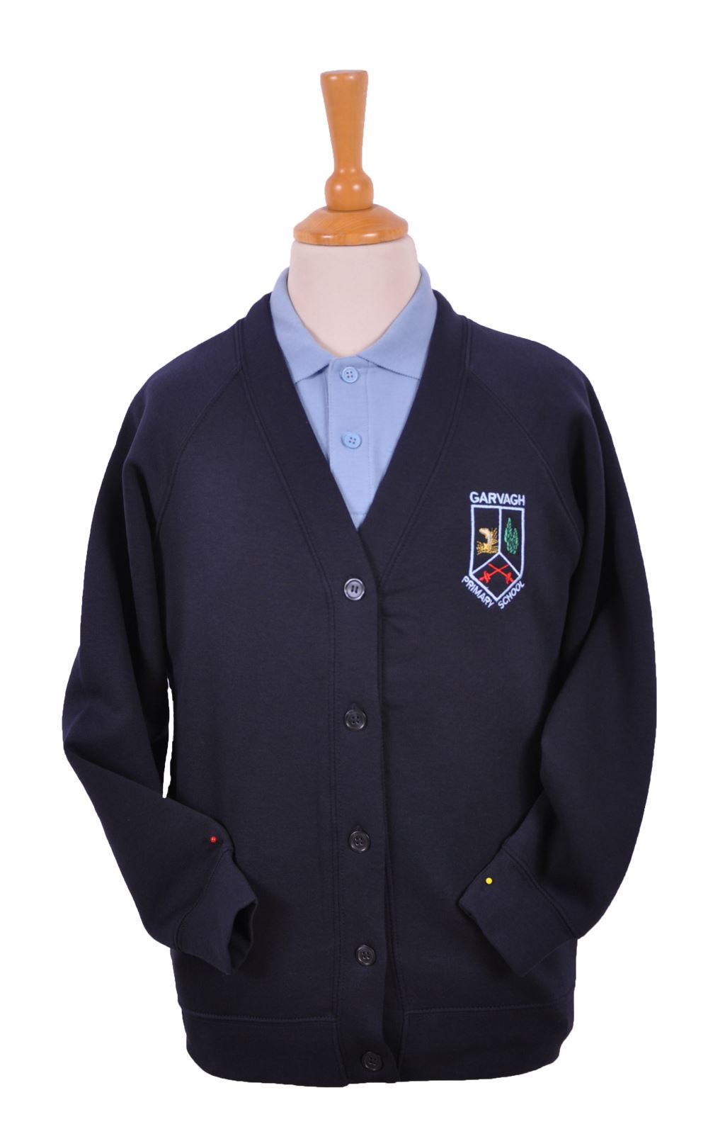 Picture of Garvagh PS Sweat Cardigan - Woodbank