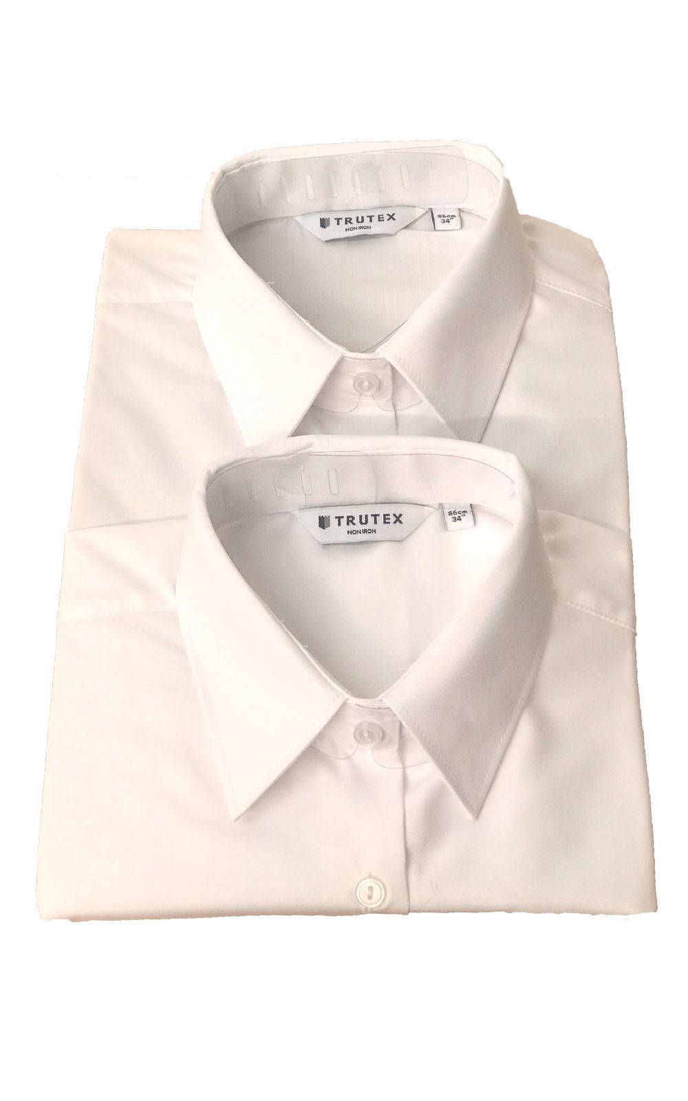 Picture of Short Sleeved Non-Iron Blouse Twin Pack  - Trutex