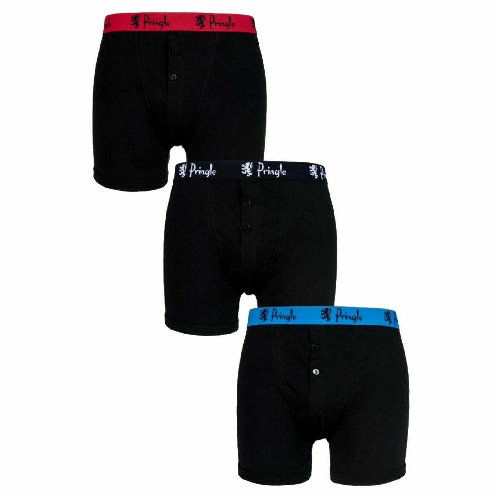 Picture of Pringle 3Pack Boxer in Various Colours U4303