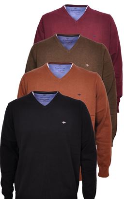 Picture of Fynch-Hatton V-Neck Pullover 1213-211