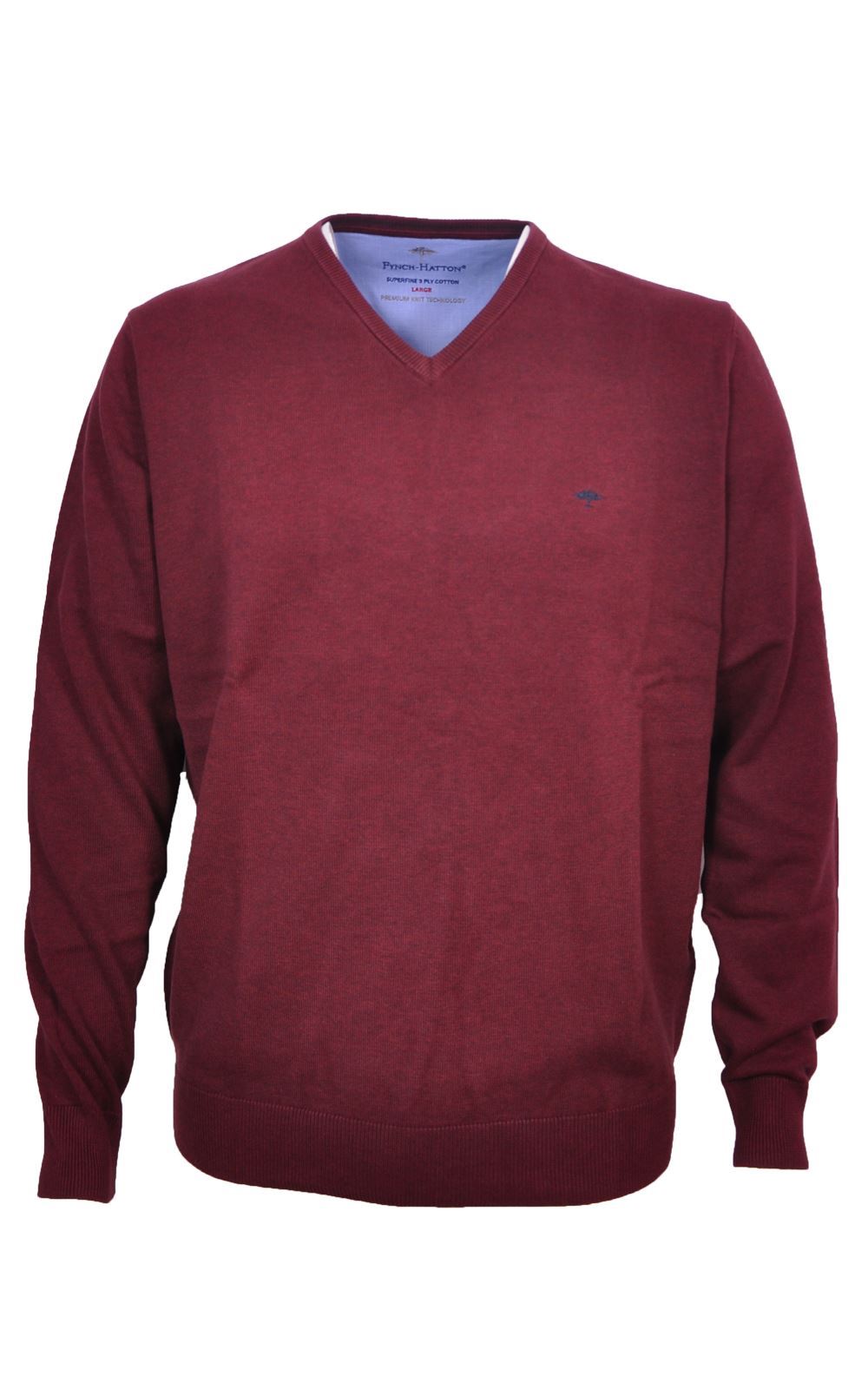 Picture of Fynch-Hatton V-Neck Pullover 1213-211