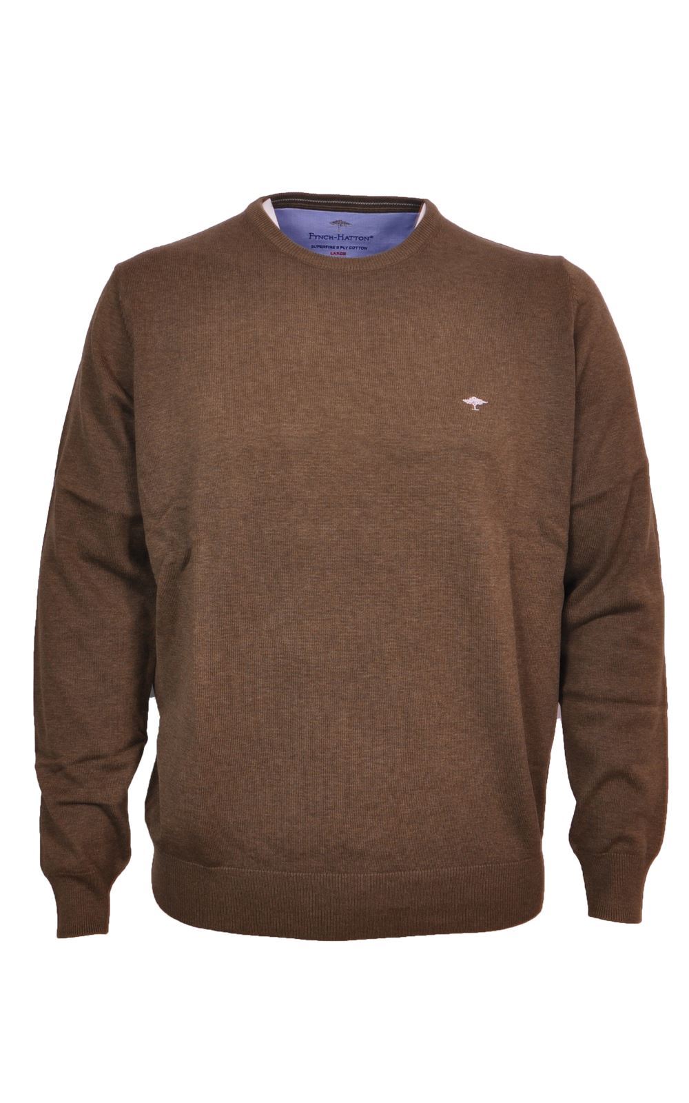 Picture of Fynch-Hatton Crew Neck Pullover 1213-210