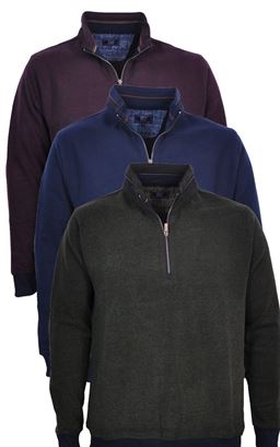 Picture of Daniel Grahame Drifter 1/4 Zip Sweater 55150