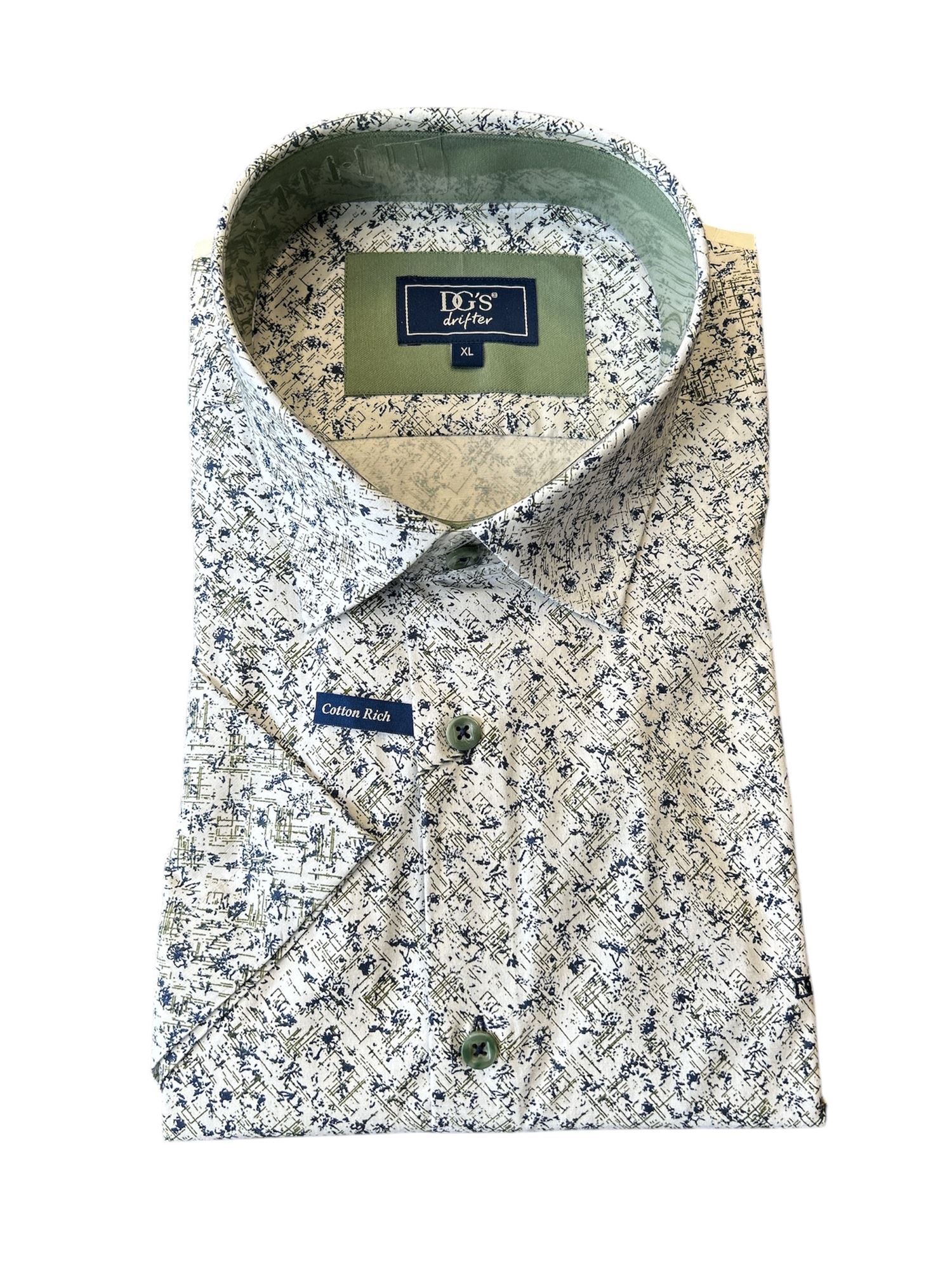 Picture of Daniel Grahame Short Sleeve Shirt Drifter 14681SS