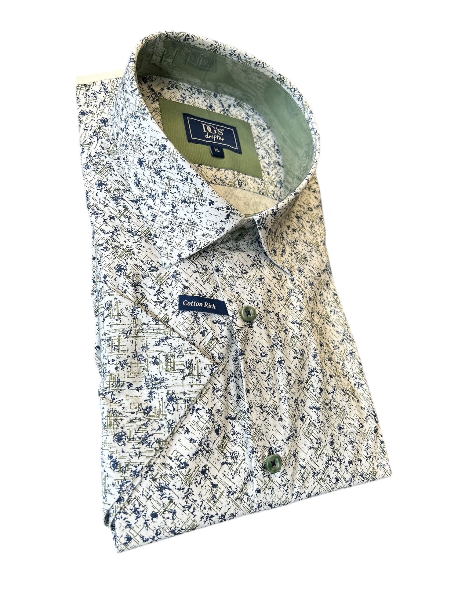 Picture of Daniel Grahame Short Sleeve Shirt Drifter 14681SS