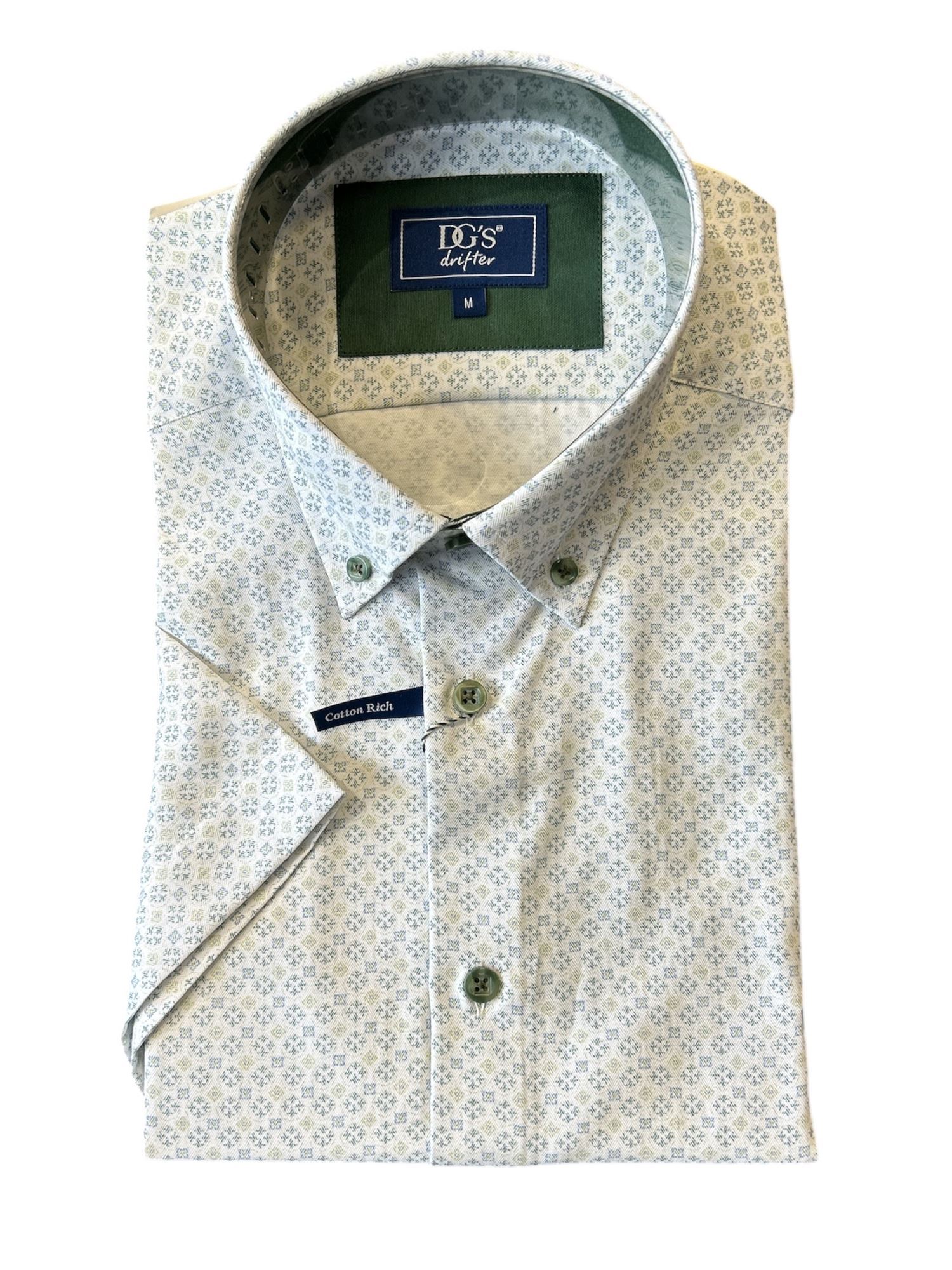 Picture of Daniel Grahame Short Sleeve Shirt Drifter 14680SS