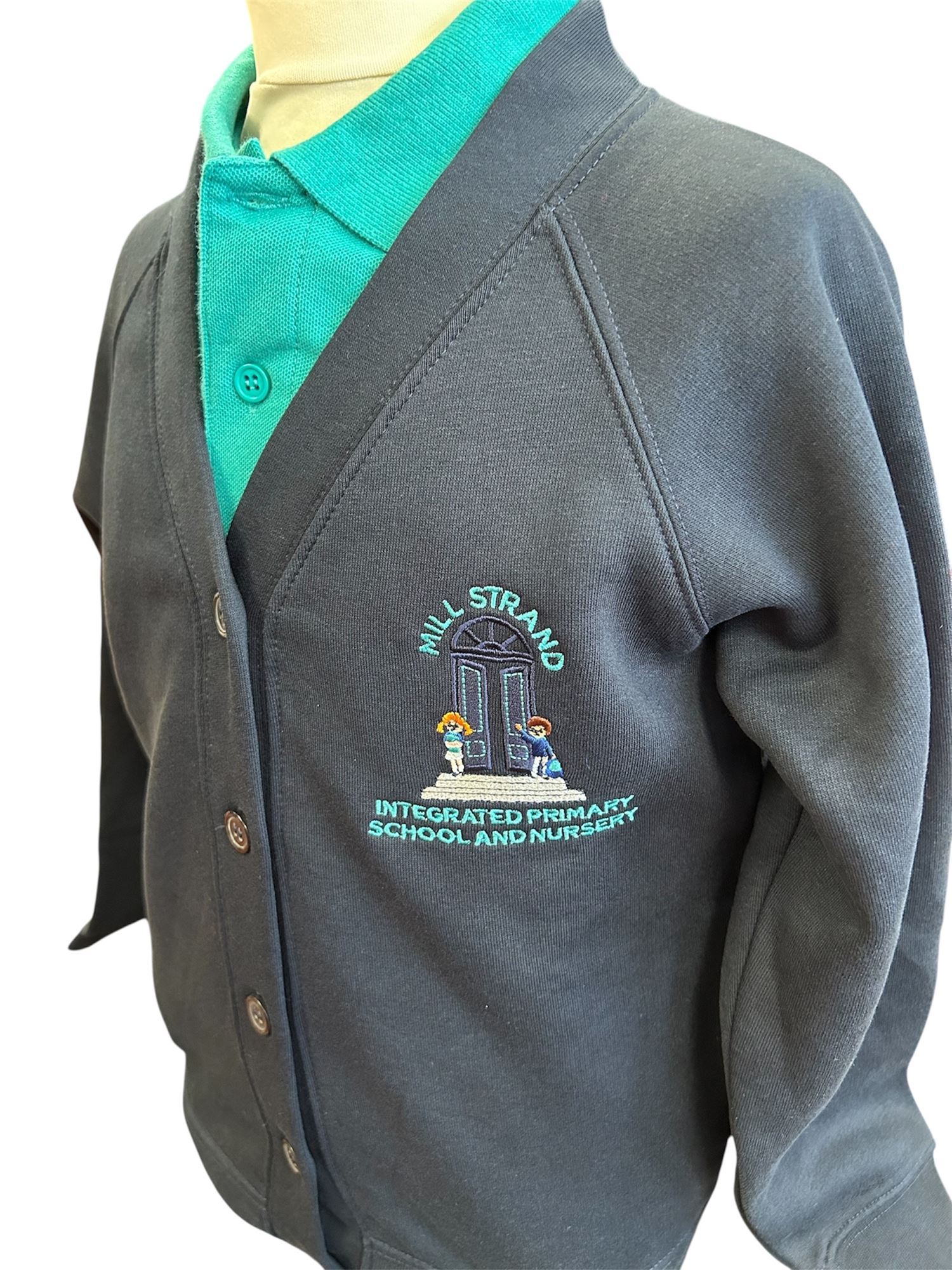Picture of Millstrand Int PS Sweat Cardigan - Woodbank2
