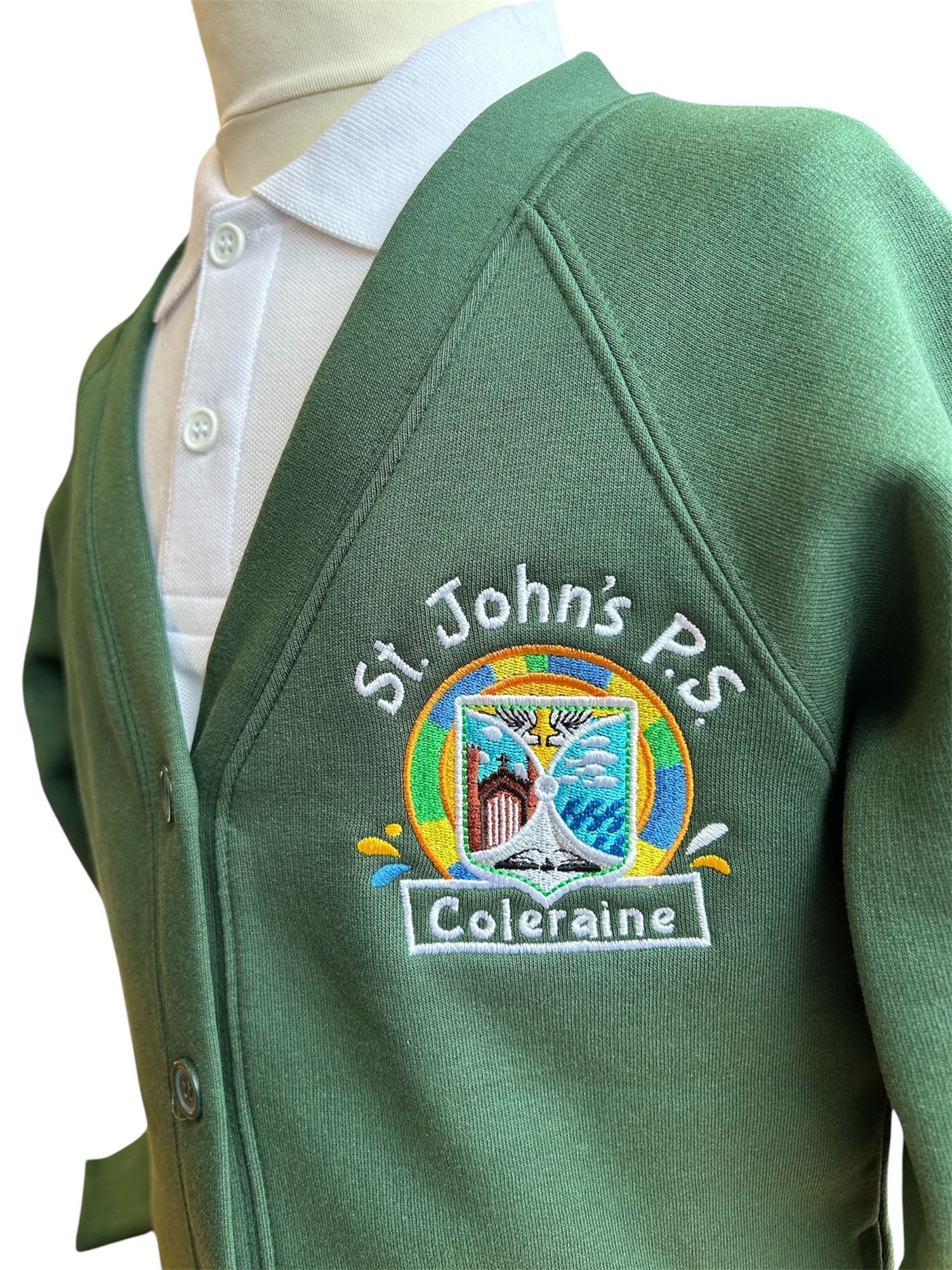 Picture of St John's PS Cardigan - Woodbank