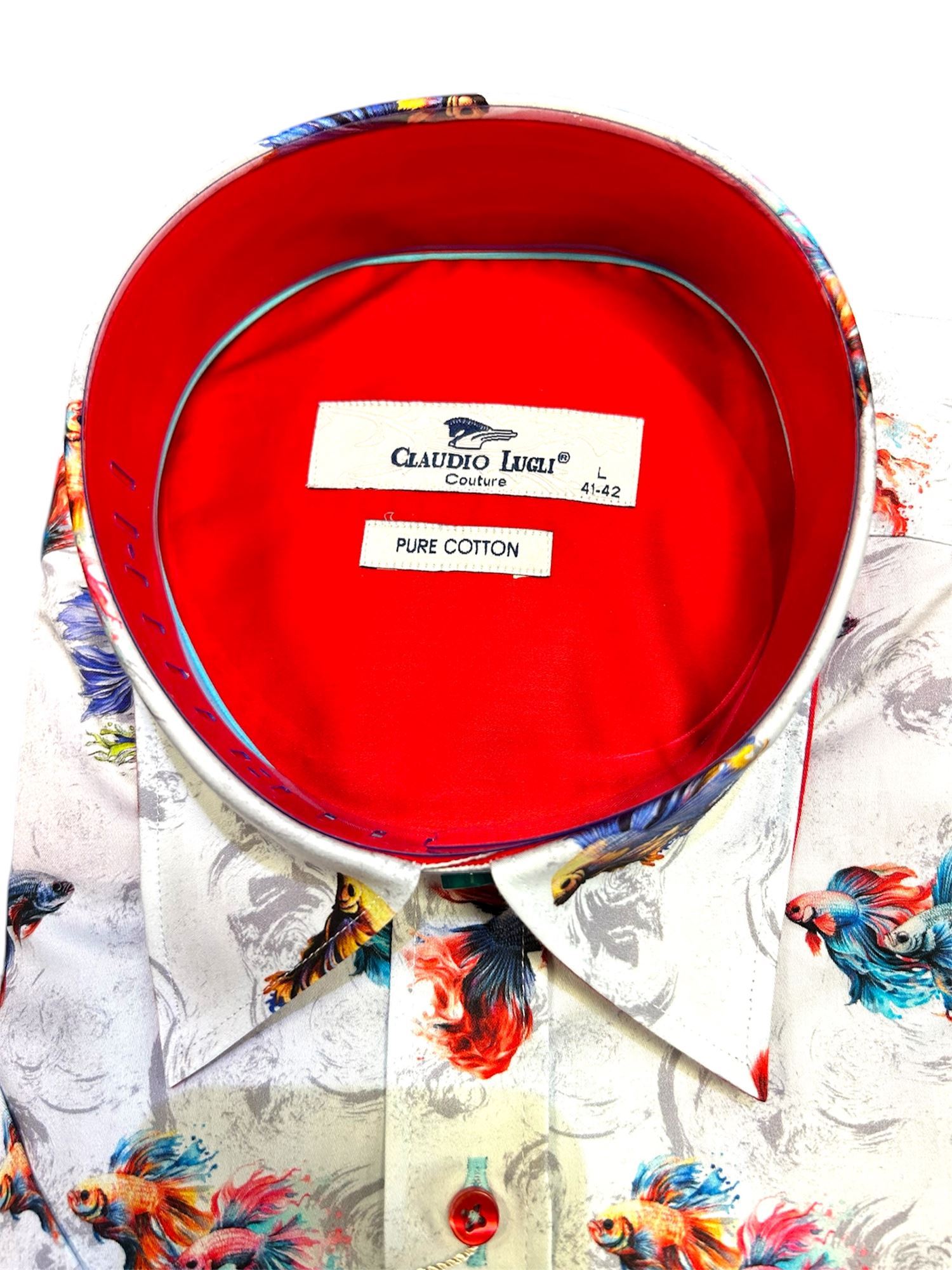 Picture of Claudio Lugli Short Sleeve Shirt CP6479